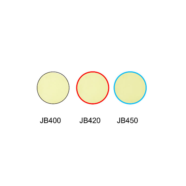 गोल्डन ग्लास पीला ग्लास कट ऑफ कलर फिल्टर JB400 JB420 JB450