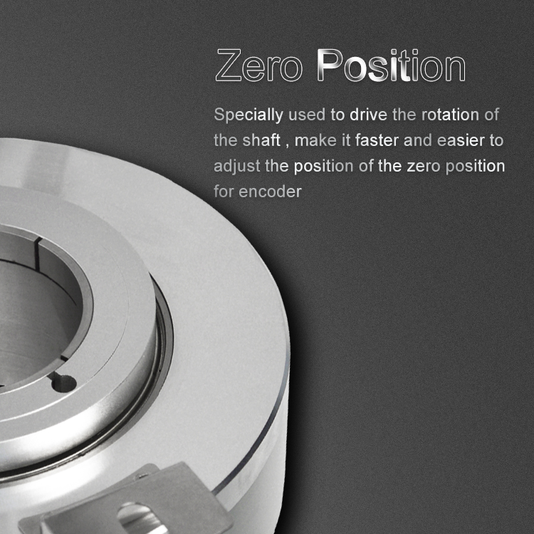 होल शाफ्ट के माध्यम से बड़ा 48/52/55/60/65/70 वृद्धिशील एनकोडर रिंग मैक्स 14400ppr K130