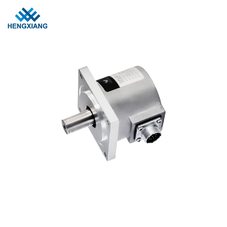 15 मिमी कीवे शाफ्ट स्क्वायर फ्लैंज एनकोडर 1024ppr NPN/PNP/TTL/HTL SC65F