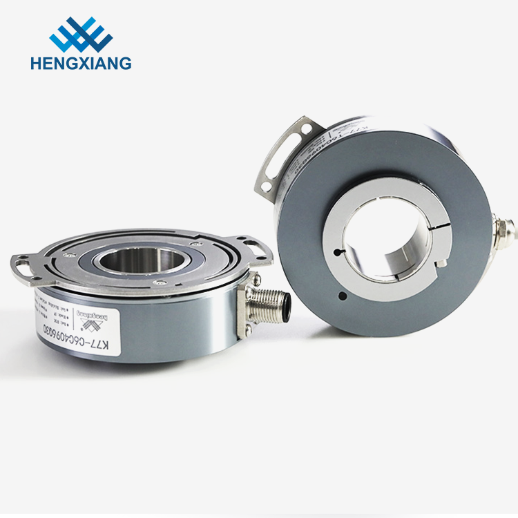 M12-8पिन रेडियल सॉकेट कनेक्शन अत्यधिक एकीकृत कठोर वृद्धिशील एनकोडर IP65 K77