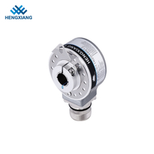 KJ50 खोखला शाफ्ट एनकोडर ब्लाइंड होल 15 मिमी सिंगल टर्न एनकोडर एब्सोल्यूट रोटरी एनकोडर एनपीएन ओपन कलेक्टर ग्रे कोड आउटपुट कम लागत वाला एनकोडर